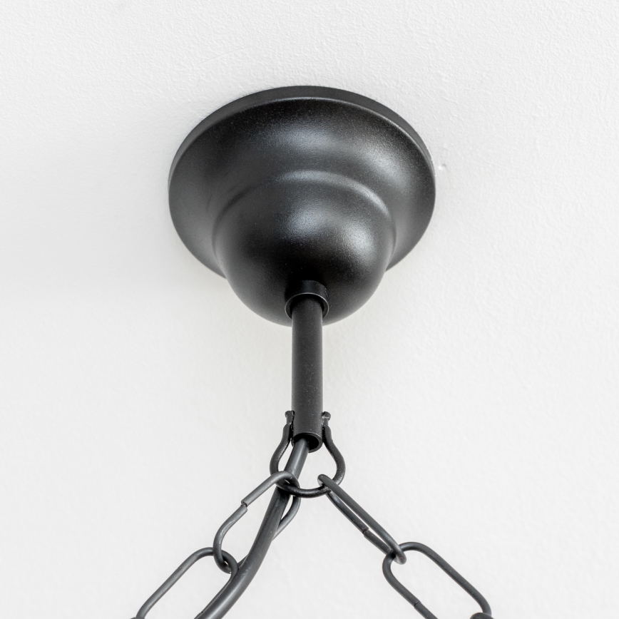 Brilagi - Hanglamp aan een ketting RUSTIC 6xE14/40W/230V beuken