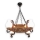 Brilagi - Hanglamp aan een ketting TIMONA 4xE14/40W/230V beuken/walnoot