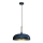 Brilagi - Hanglamp aan een koord ABRAHAM 1xE27/60W/230V diameter 35 cm blauw