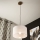 Brilagi - Hanglamp aan een koord ANTHONY 1xE27/60W/230V eiken/wit