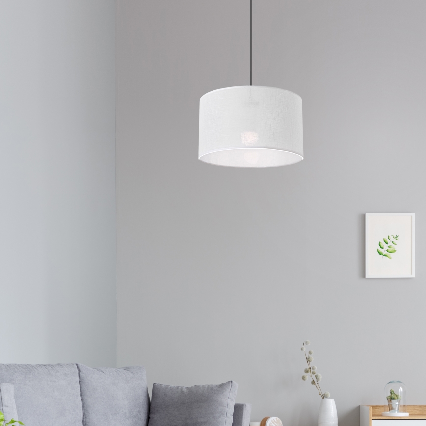 Brilagi - Hanglamp aan een koord ANTHONY 1xE27/60W/230V eiken/wit