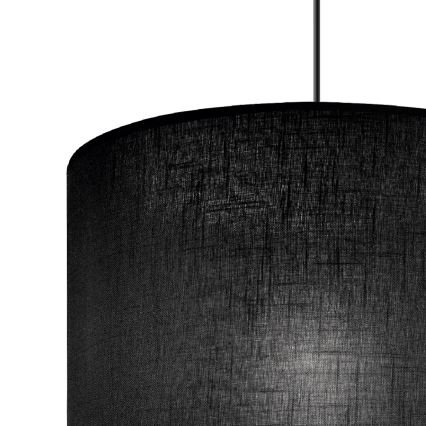Brilagi - Hanglamp aan een koord ANTHONY 1xE27/60W/230V eiken/zwart
