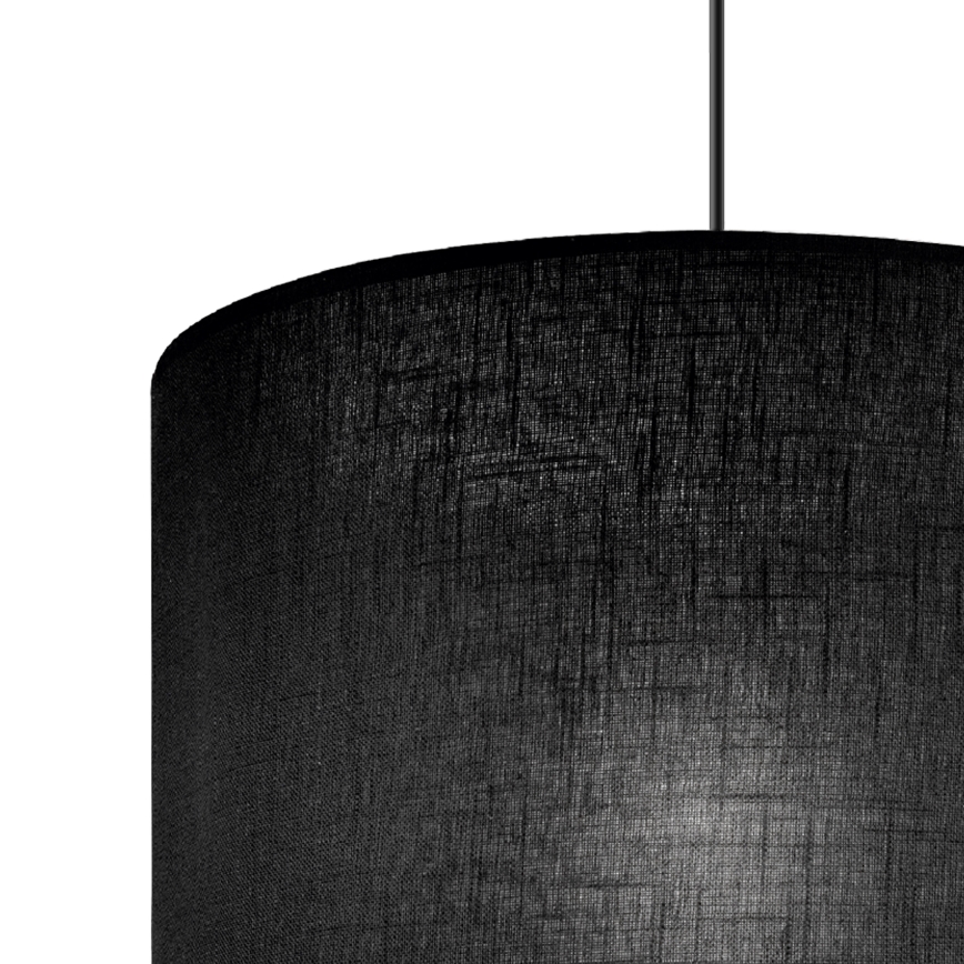 Brilagi - Hanglamp aan een koord ANTHONY 1xE27/60W/230V eiken/zwart