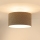 Brilagi - Hanglamp aan een koord BOUCLE ROLLER 1xE27/15W/230V diameter 45 cm bruin
