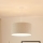 Brilagi - Hanglamp aan een koord BOUCLE ROLLER 1xE27/15W/230V diameter 45 cm crème