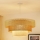 Brilagi - Hanglamp aan een koord CEDAR LUNETA 1xE27/15W/230V diameter 60 cm beige/bruin/crème