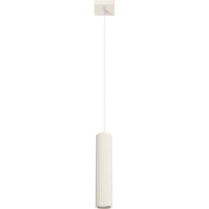 Brilagi - Hanglamp aan een koord CRESTO 1xGU10/10W/230V crème
