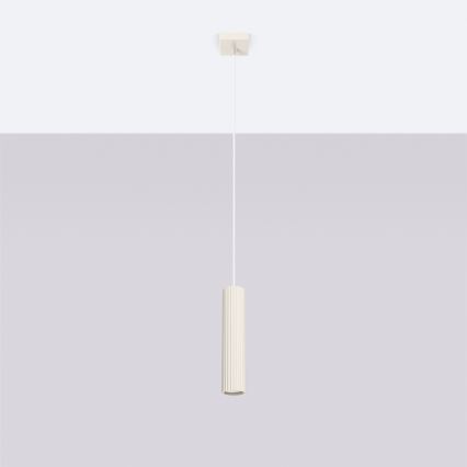 Brilagi - Hanglamp aan een koord CRESTO 1xGU10/10W/230V crème