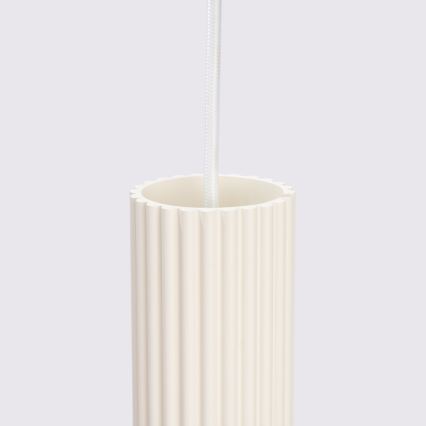 Brilagi - Hanglamp aan een koord CRESTO 1xGU10/10W/230V crème