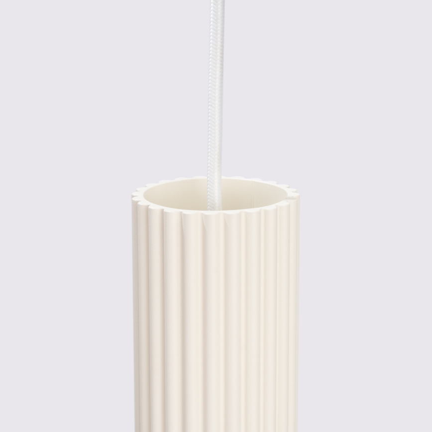 Brilagi - Hanglamp aan een koord CRESTO 1xGU10/10W/230V crème