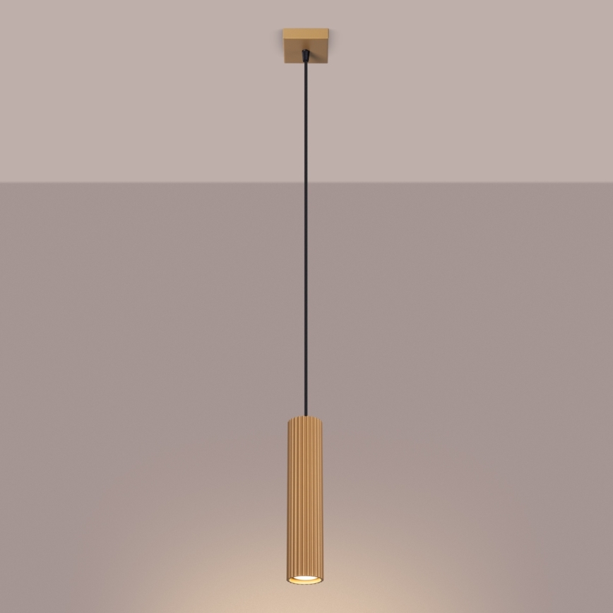 Brilagi - Hanglamp aan een koord CRESTO 1xGU10/10W/230V goud