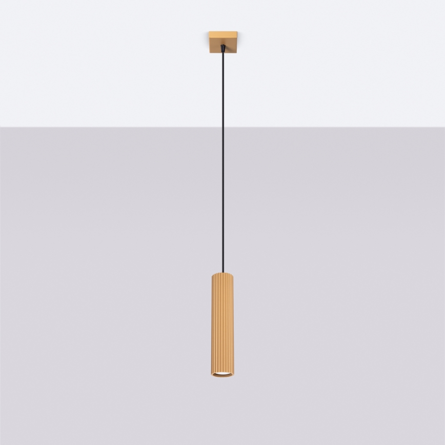 Brilagi - Hanglamp aan een koord CRESTO 1xGU10/10W/230V goud