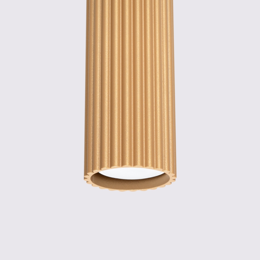 Brilagi - Hanglamp aan een koord CRESTO 1xGU10/10W/230V goud