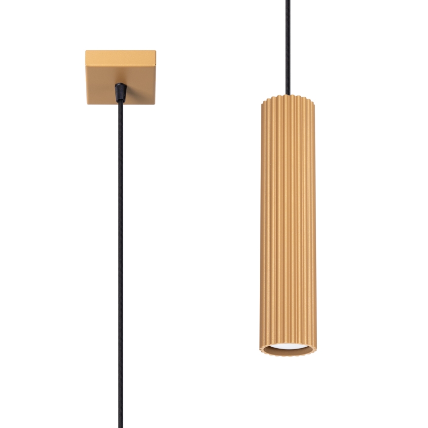 Brilagi - Hanglamp aan een koord CRESTO 1xGU10/10W/230V goud