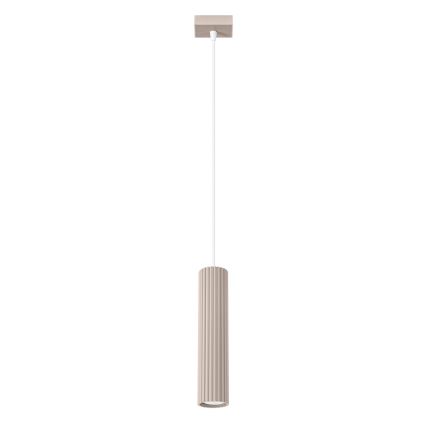 Brilagi - Hanglamp aan een koord CRESTO 1xGU10/10W/230V taupe