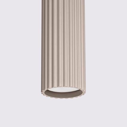 Brilagi - Hanglamp aan een koord CRESTO 1xGU10/10W/230V taupe