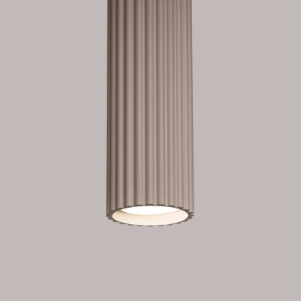 Brilagi - Hanglamp aan een koord CRESTO 1xGU10/10W/230V taupe