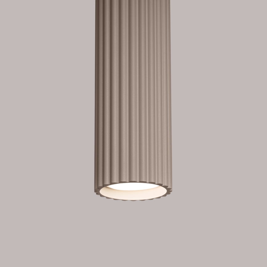 Brilagi - Hanglamp aan een koord CRESTO 1xGU10/10W/230V taupe