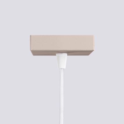 Brilagi - Hanglamp aan een koord CRESTO 1xGU10/10W/230V taupe