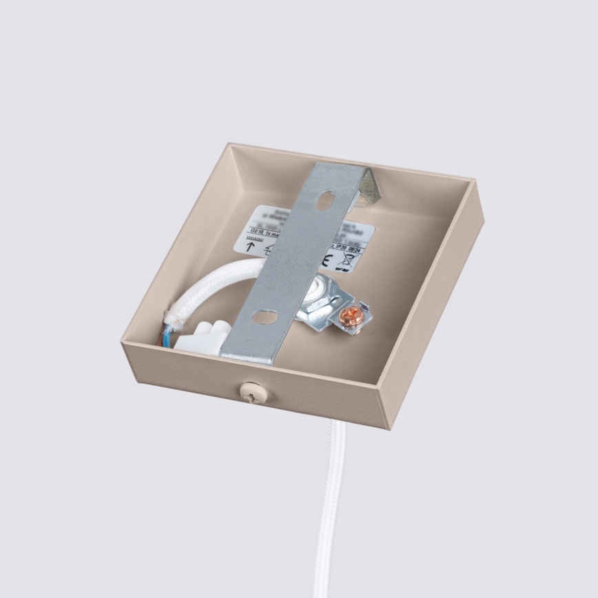 Brilagi - Hanglamp aan een koord CRESTO 1xGU10/10W/230V taupe