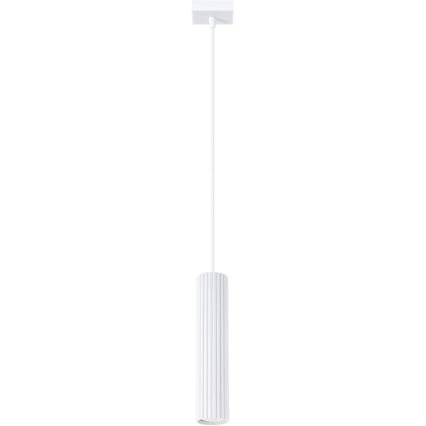 Brilagi - Hanglamp aan een koord CRESTO 1xGU10/10W/230V wit