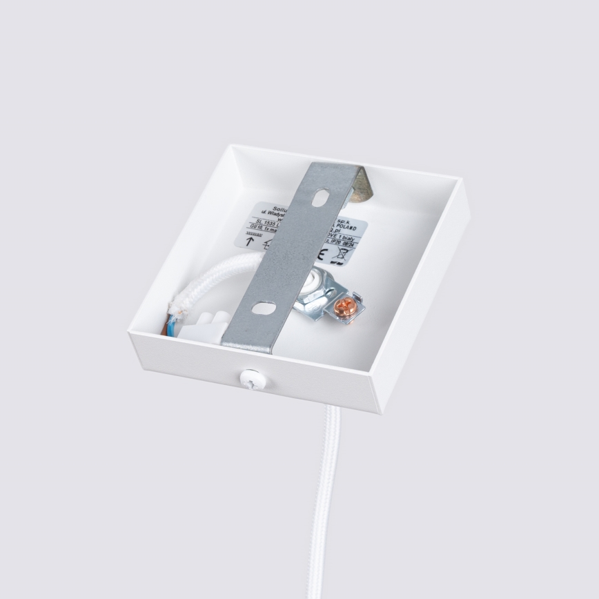 Brilagi - Hanglamp aan een koord CRESTO 1xGU10/10W/230V wit