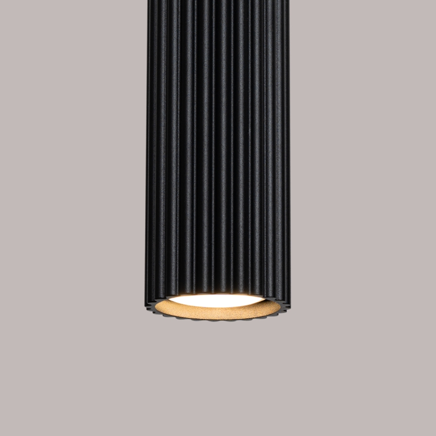 Brilagi - Hanglamp aan een koord CRESTO 1xGU10/10W/230V zwart