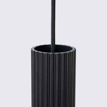 Brilagi - Hanglamp aan een koord CRESTO 1xGU10/10W/230V zwart