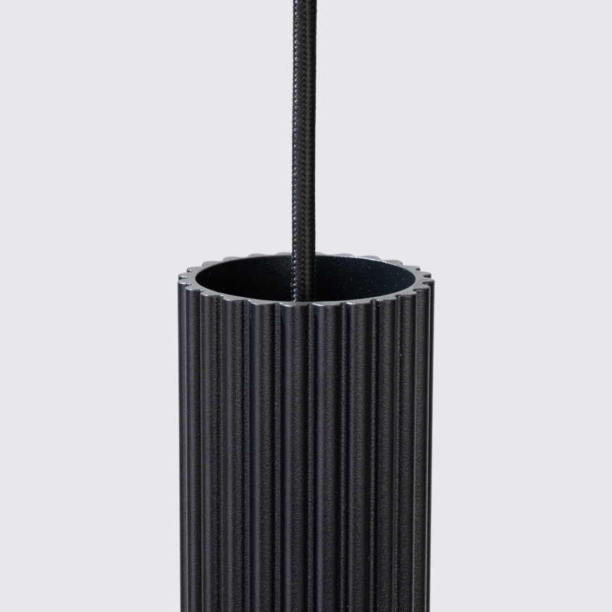 Brilagi - Hanglamp aan een koord CRESTO 1xGU10/10W/230V zwart