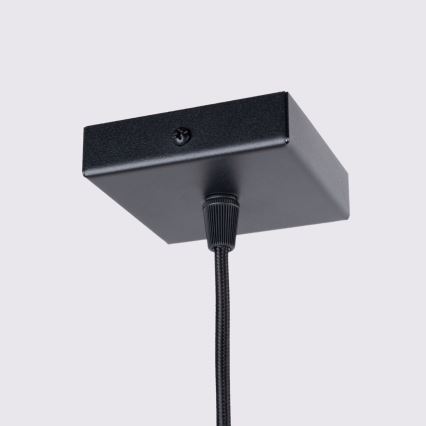 Brilagi - Hanglamp aan een koord CRESTO 1xGU10/10W/230V zwart