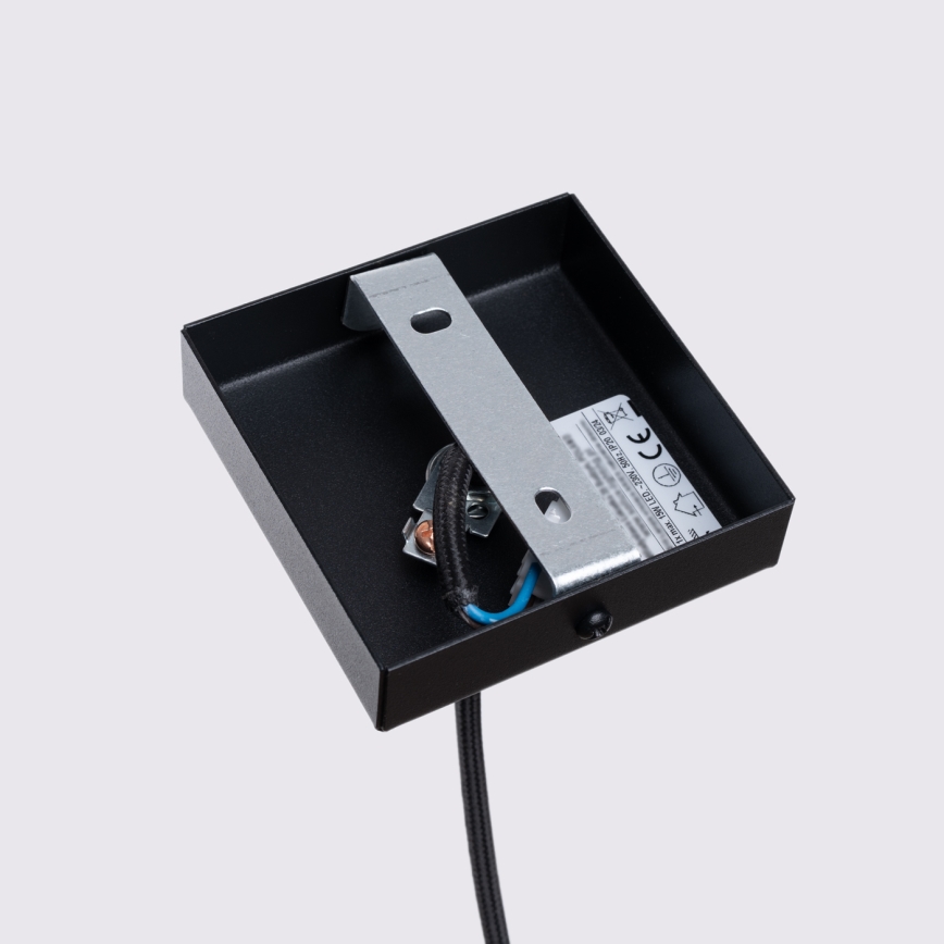 Brilagi - Hanglamp aan een koord CRESTO 1xGU10/10W/230V zwart