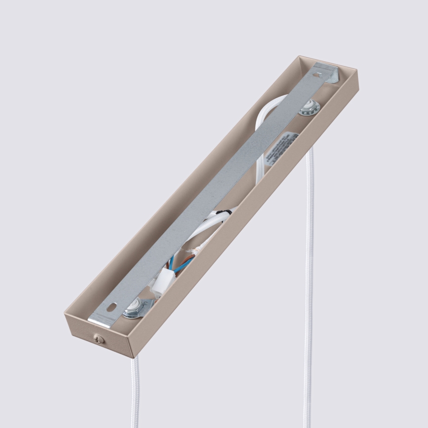 Brilagi - Hanglamp aan een koord CRESTO 2xGU10/10W/230V taupe
