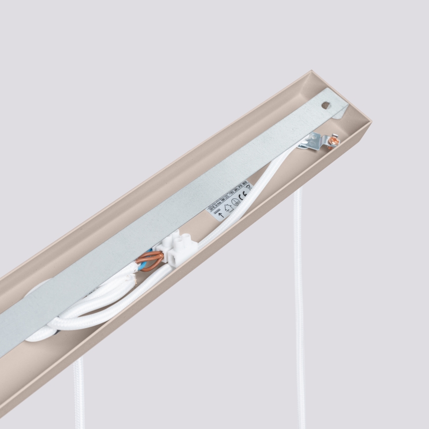 Brilagi - Hanglamp aan een koord CRESTO 3xGU10/10W/230V taupe