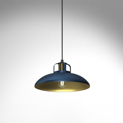 Brilagi - Hanglamp aan een koord FLAMENGO 1xE27/60W/230V blauw