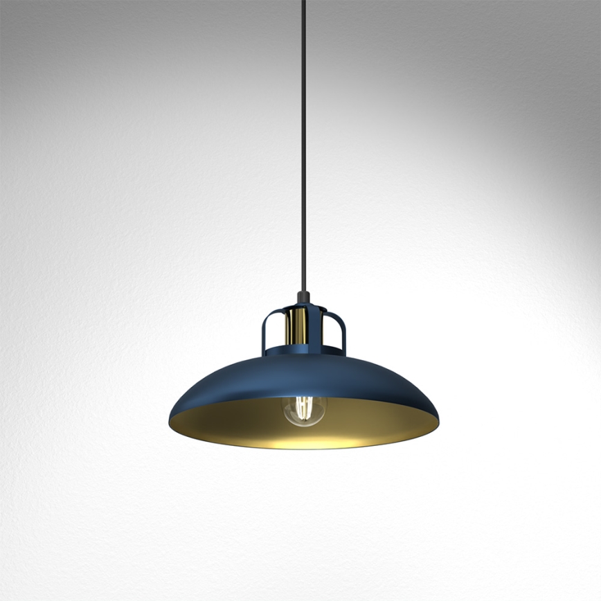 Brilagi - Hanglamp aan een koord FLAMENGO 1xE27/60W/230V blauw