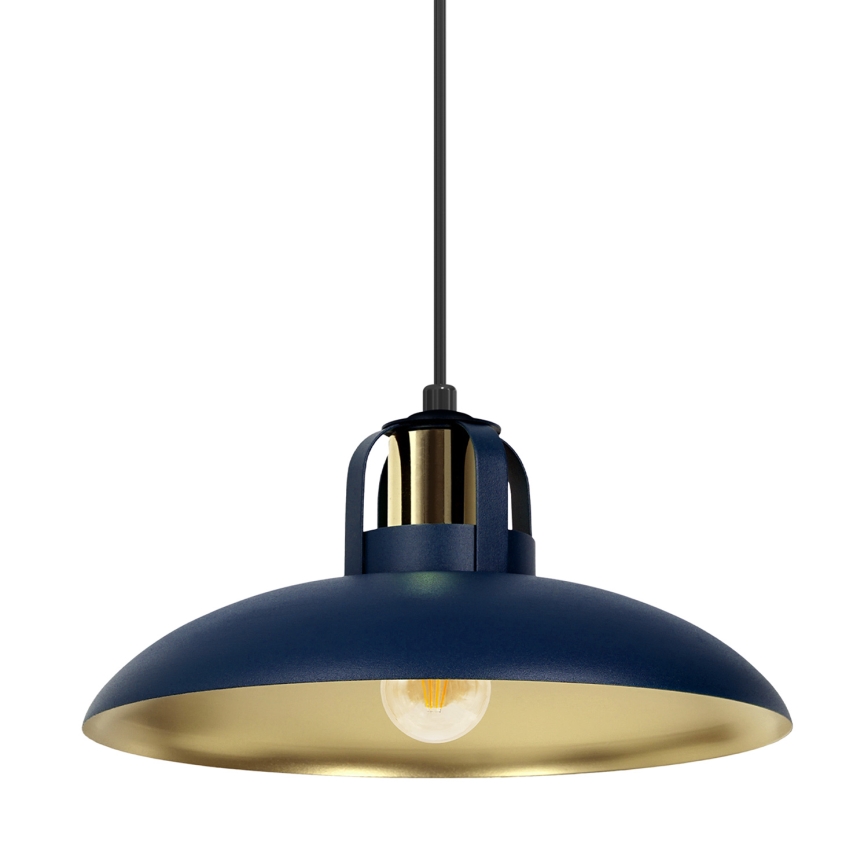 Brilagi - Hanglamp aan een koord FLAMENGO 1xE27/60W/230V blauw