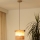 Brilagi - Hanglamp aan een koord FOREST 1xE27/15W/230V grenen/beige/crème