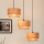 Brilagi - Hanglamp aan een koord MONTANA BOHO 3xE27/15W/230V bruin/zwart