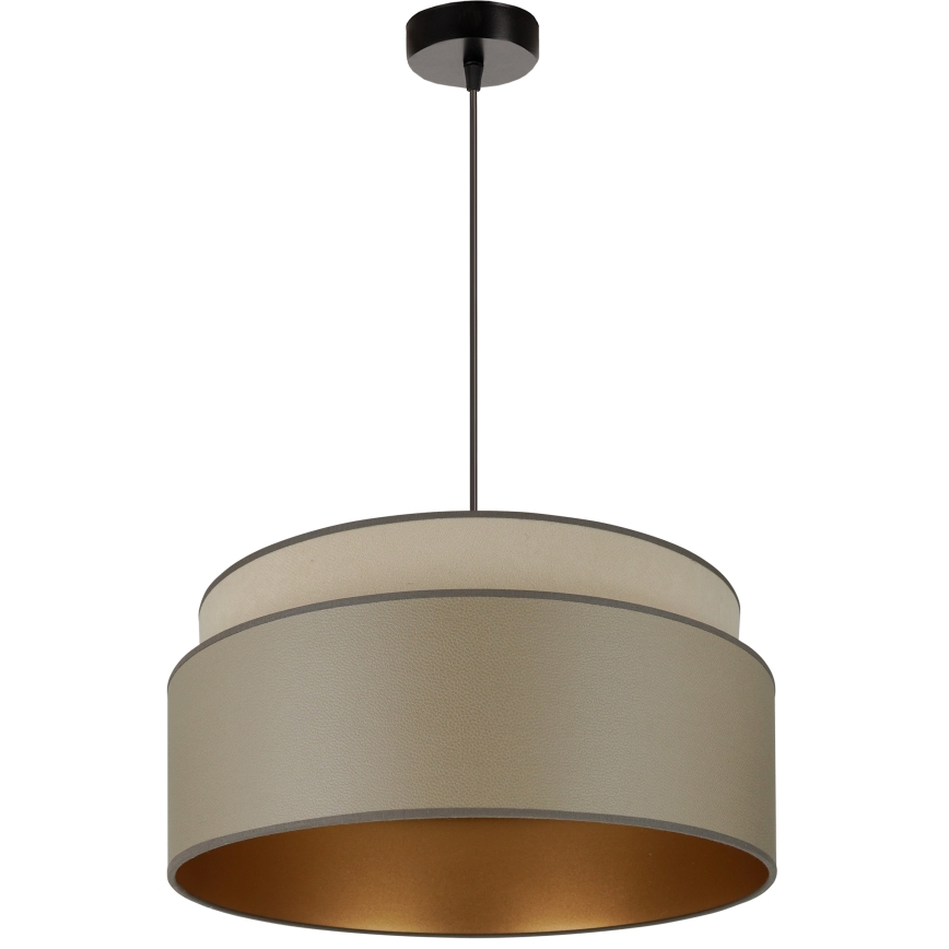 Brilagi - Hanglamp aan een koord OREGON VEGE 1xE27/15W/230V diameter 45 cm grijs