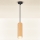 Brilagi - Hanglamp aan een koord SELE 1xGU10/30W/230V zwart/eiken decor