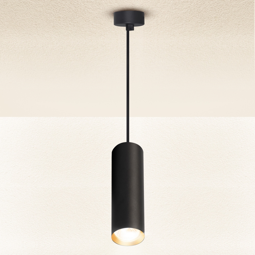 Brilagi - Hanglamp aan een koord SELE 1xGU10/30W/230V zwart/goud