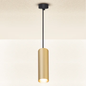 Brilagi - Hanglamp aan een koord SELE 1xGU10/30W/230V zwart/goud