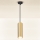 Brilagi - Hanglamp aan een koord SELE 1xGU10/30W/230V zwart/goud