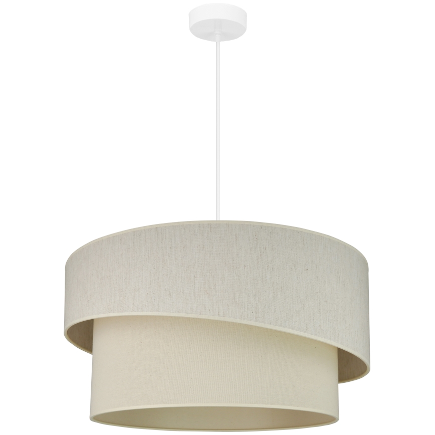 Brilagi - Hanglamp aan een koord SHINE 1xE27/15W/230V diameter 50 cm crème