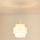 Brilagi - Hanglamp aan een koord SPACE YUTE 1xE27/15W/230V diameter 25 cm crème/wit