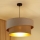 Brilagi - Hanglamp aan een koord VEGAS SHINE 1xE27/15W/230V diameter 50 cm crème/beige