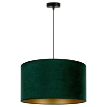 Brilagi - Hanglamp aan een koord VELVET 1xE27/40W/230V groen/goud