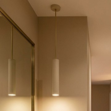 Brilagi - Hanglamp aan kabel 1xGU10/15W/230V beige/goud