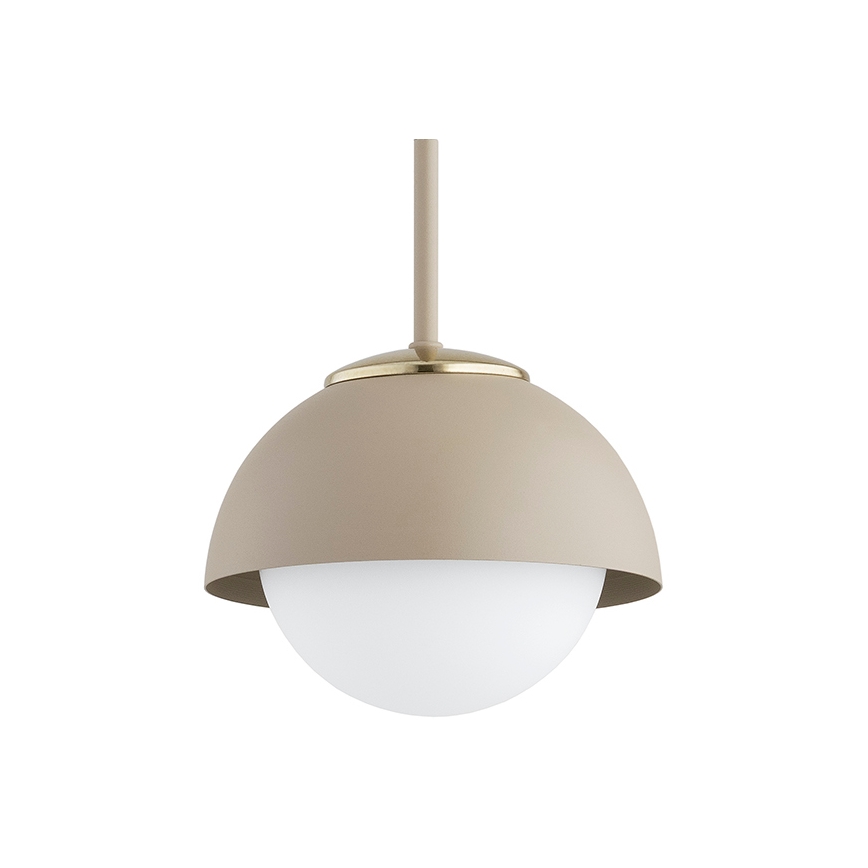 Brilagi - Hanglamp aan kabel 3xE27/60W/230V beige/goud