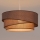 Brilagi - Hanglamp aan kabel ARROW 1xE27/60W/230V Ø 45 cm bruin